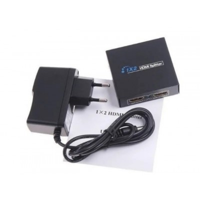 Hdmi Splitter Divisor Hdmi Hdcp 1 Entrada 2 Saídas Full Hd 1x2 3d